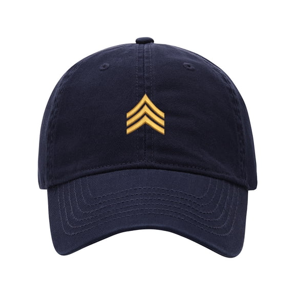 Baseball Cap Embroidered Hat for Army Rank Patch Sergeant Men's Adjustable Cotton Unisex Embroidery Baseball Caps