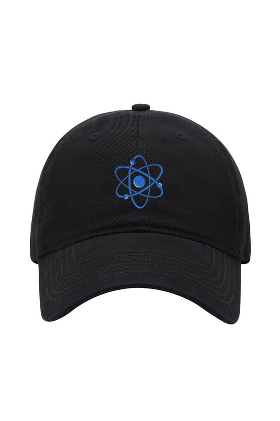 Baseball Cap Embroidered Hat for Atom Science Men's Adjustable Cotton Unisex Embroidery Baseball Caps