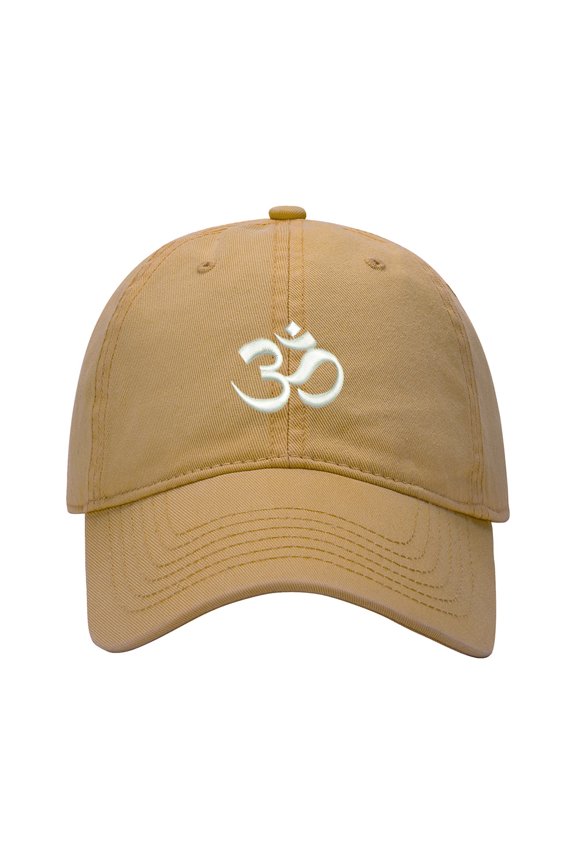 Baseball Cap Embroidered Hat for Aum Om Ohm India Men's Adjustable Cotton Unisex Embroidery Baseball Caps