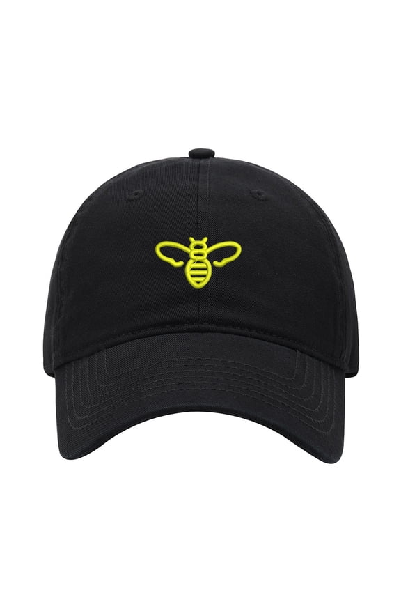 Baseball Cap Embroidered Hat for Bee Men's Adjustable Cotton Unisex Embroidery Baseball Caps
