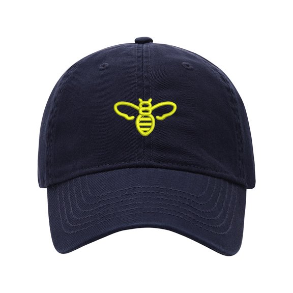 Baseball Cap Embroidered Hat for Bee Men's Adjustable Cotton Unisex Embroidery Baseball Caps