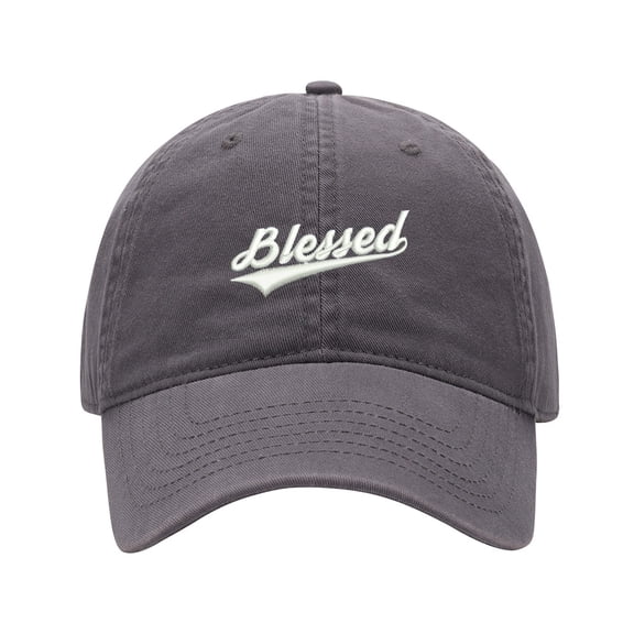 Baseball Cap Embroidered Hat for Blessed Christian Men's Adjustable Cotton Unisex Embroidery Baseball Caps