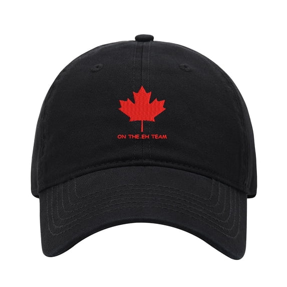 Baseball Cap Embroidered Hat for Canada On The Eh Men's Adjustable Cotton Unisex Baseball Caps