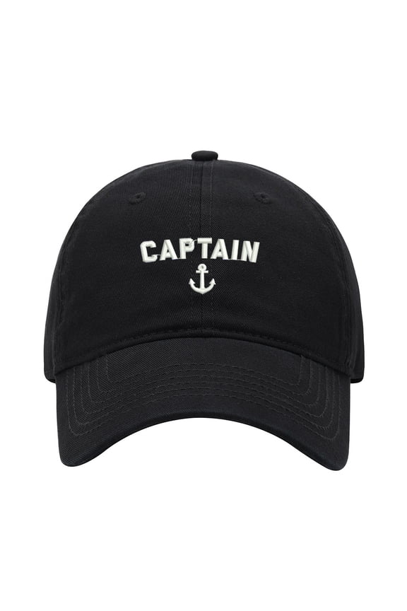 Baseball Cap Embroidered Hat for Captain Nautical Quote Men's Adjustable Cotton Unisex Embroidery Baseball Caps