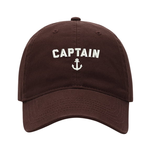 Baseball Cap Embroidered Hat for Captain Nautical Quote Men's Adjustable Cotton Unisex Embroidery Baseball Caps