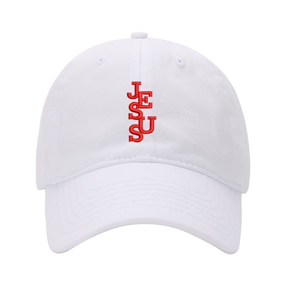 Baseball Cap Embroidered Hat for Christ Jesus Men's Adjustable Cotton Unisex Embroidery Baseball Caps