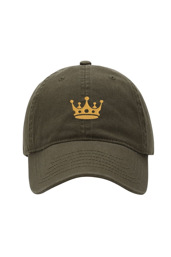 Baseball Cap Embroidered Hat for Crown King Men's Adjustable Cotton Unisex Embroidery Baseball Caps