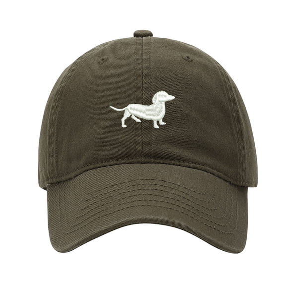 Baseball Cap Embroidered Hat for Dachshund Dog Men's Adjustable Cotton Unisex Embroidery Baseball Caps