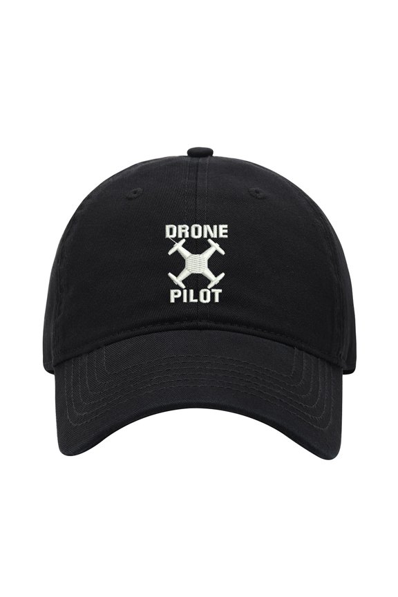 Baseball Cap Embroidered Hat for Drone Operator Pilot Men's Adjustable Cotton Unisex Embroidery Baseball Caps