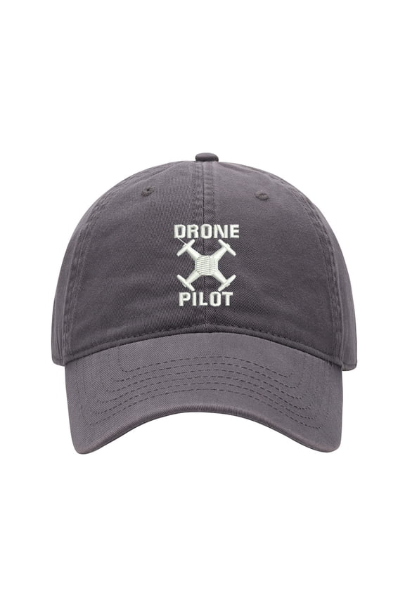 Baseball Cap Embroidered Hat for Drone Operator Pilot Men's Adjustable Cotton Unisex Embroidery Baseball Caps