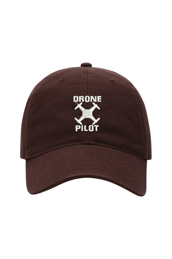 Baseball Cap Embroidered Hat for Drone Operator Pilot Men's Adjustable Cotton Unisex Embroidery Baseball Caps