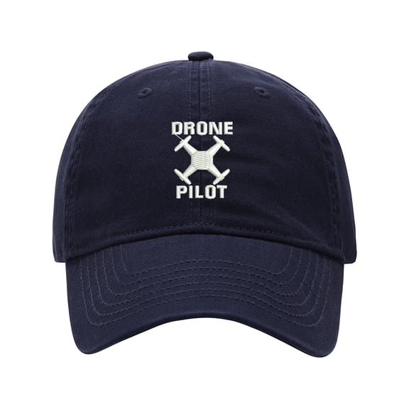 Baseball Cap Embroidered Hat for Drone Operator Pilot Men's Adjustable Cotton Unisex Embroidery Baseball Caps