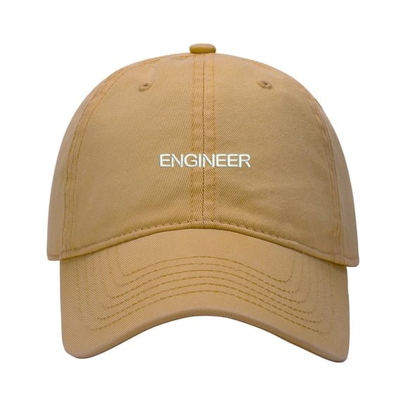 Baseball Cap Embroidered Hat for Engineer Men's Adjustable Cotton Unisex Embroidery Baseball Caps