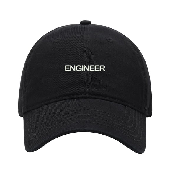 Baseball Cap Embroidered Hat for Engineer Men's Adjustable Cotton Unisex Embroidery Baseball Caps