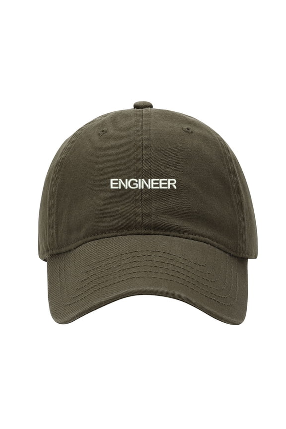 Baseball Cap Embroidered Hat for Engineer Men's Adjustable Cotton Unisex Embroidery Baseball Caps