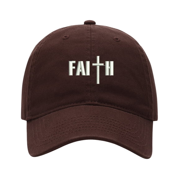 Baseball Cap Embroidered Hat for Faith Jesus Men's Adjustable Cotton Unisex Embroidery Baseball Caps