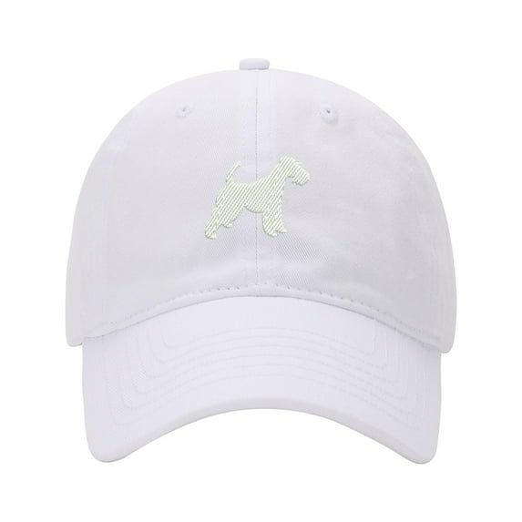 Baseball Cap Embroidered Hat for Fox Terrier Men's Adjustable Cotton Unisex Embroidery Baseball Caps