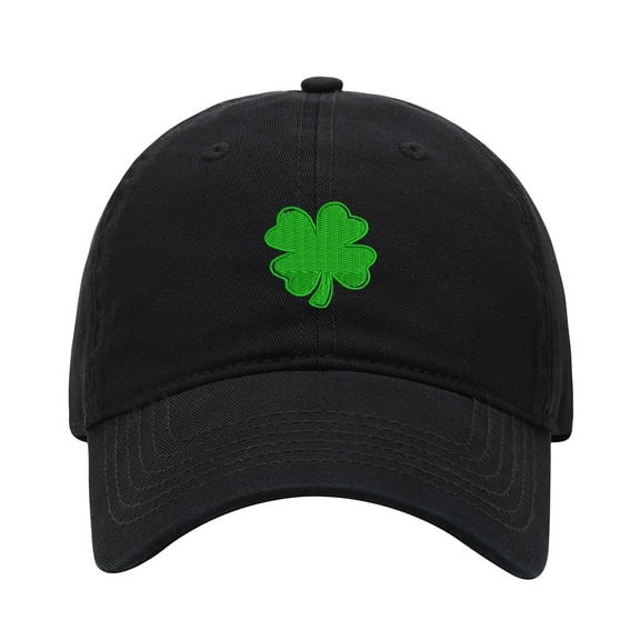 Baseball Cap Embroidered Hat for Green Shamrock Men's Adjustable Cotton Unisex Embroidery Baseball Caps