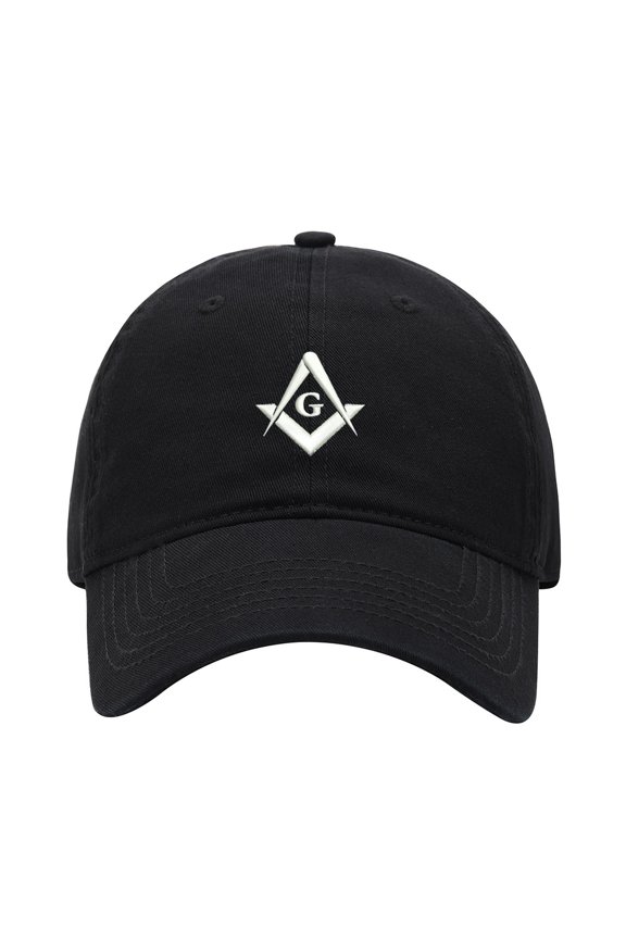 Baseball Cap Embroidered Hat for Masonic Men's Adjustable Cotton Unisex Embroidery Baseball Caps