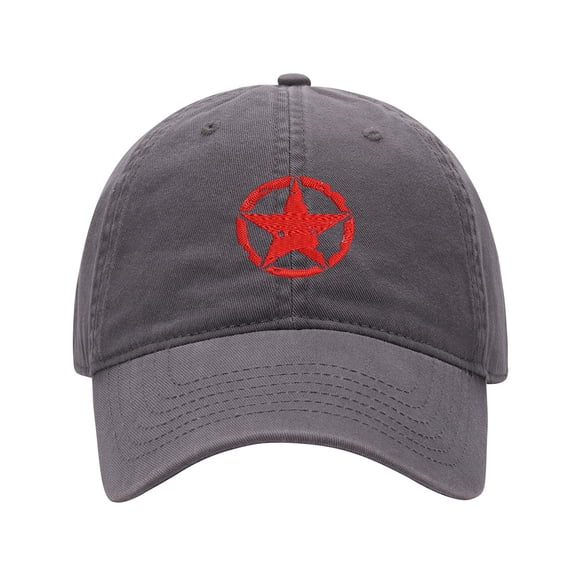 Baseball Cap Embroidered Hat for Military Star Men's Adjustable Cotton Unisex Embroidery Baseball Caps