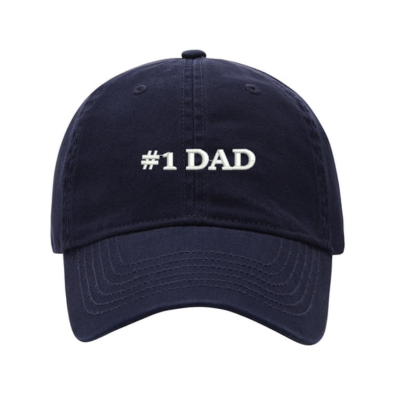 Baseball Cap Embroidered Hat for No 1.Dad Men's Adjustable Cotton Unisex Embroidery Baseball Caps