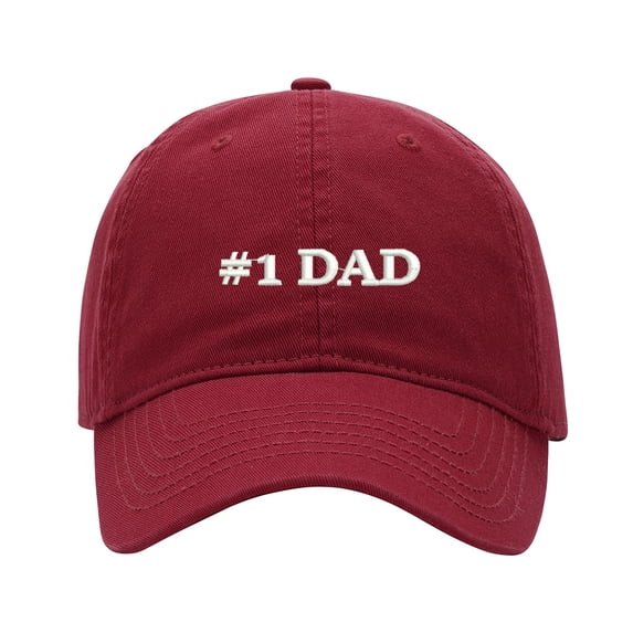 Baseball Cap Embroidered Hat for No 1.Dad Men's Adjustable Cotton Unisex Embroidery Baseball Caps