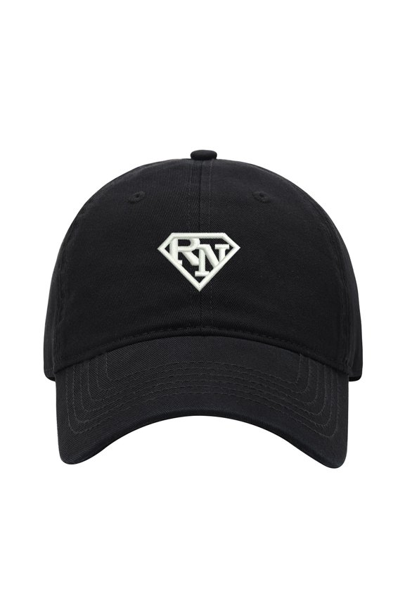 Baseball Cap Embroidered Hat for Nurse RN Men's Adjustable Cotton Unisex Embroidery Baseball Caps