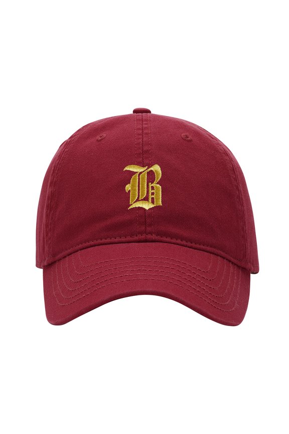 Baseball Cap Embroidered Hat for Old English Gold B Men's Adjustable Cotton Unisex Embroidery Baseball Caps
