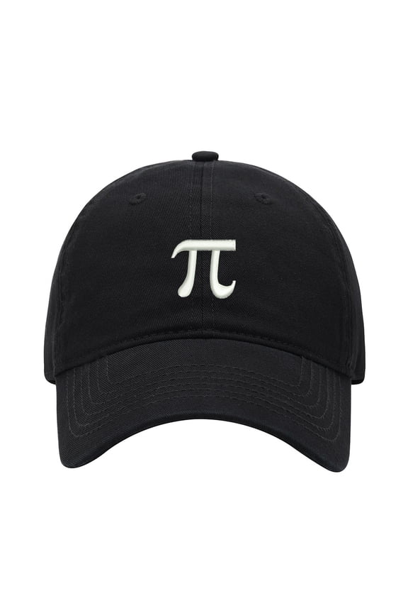 Baseball Cap Embroidered Hat for Pi Math Symbol Men's Adjustable Cotton Unisex Embroidery Baseball Caps