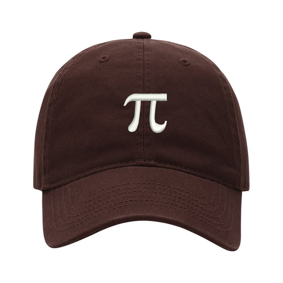 Baseball Cap Embroidered Hat for Pi Math Symbol Men's Adjustable Cotton Unisex Embroidery Baseball Caps