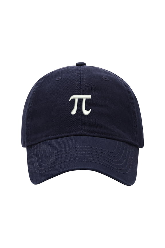 Baseball Cap Embroidered Hat for Pi Math Symbol Men's Adjustable Cotton Unisex Embroidery Baseball Caps