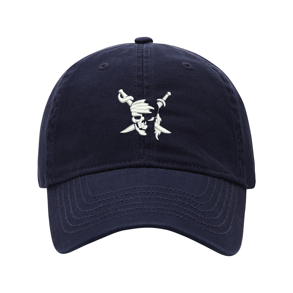 WOAIXIA Men's Baseball Cap - Pirate Captain Embroidery, Adjustable Cotton Hat, Unisex, Red - View #6