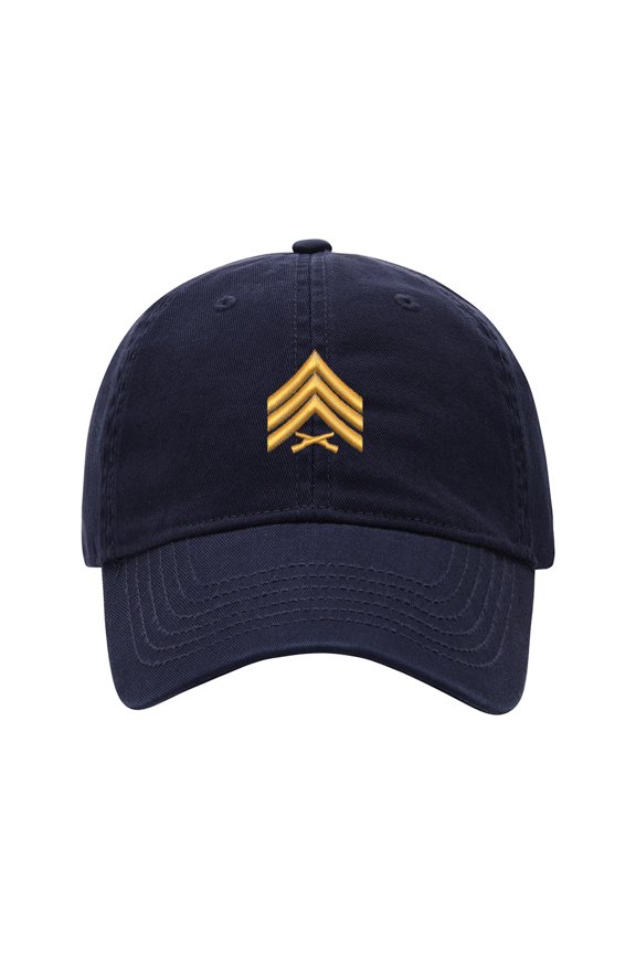 Baseball Cap Embroidered Hat for Sergeant SGT Rank Men's Adjustable Cotton Unisex Embroidery Baseball Caps