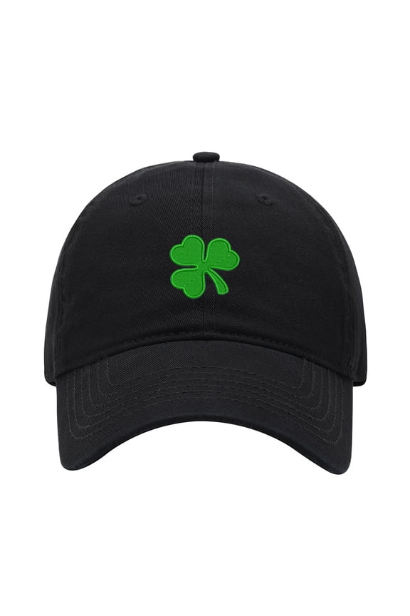 Baseball Cap Embroidered Hat for Shamrock Men's Adjustable Cotton Unisex Embroidery Baseball Caps