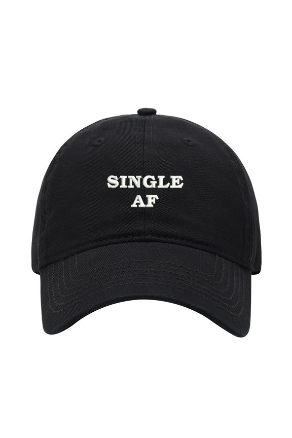 Baseball Cap Embroidered Hat for Single AF Men's Adjustable Cotton Unisex Embroidery Baseball Caps