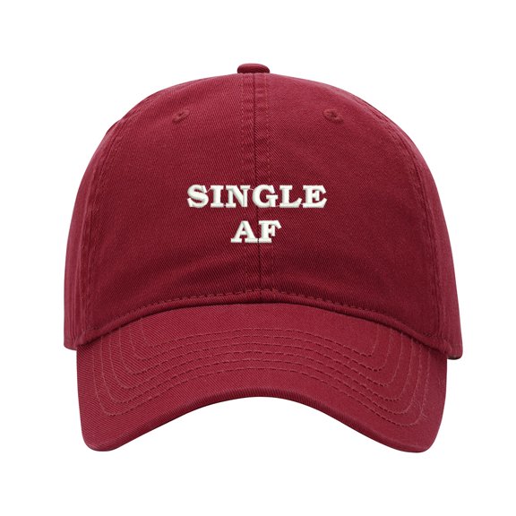 Baseball Cap Embroidered Hat for Single AF Men's Adjustable Cotton Unisex Embroidery Baseball Caps