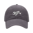 thumbnail image 1 of Baseball Cap Embroidered Hat for Skeloton Fish Men's Adjustable Cotton Unisex Embroidery Baseball Caps, 1 of 2