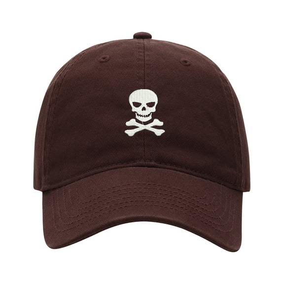 Baseball Cap Embroidered Hat for Skull & Crossbones Men's Adjustable Cotton Unisex Embroidery Baseball Caps