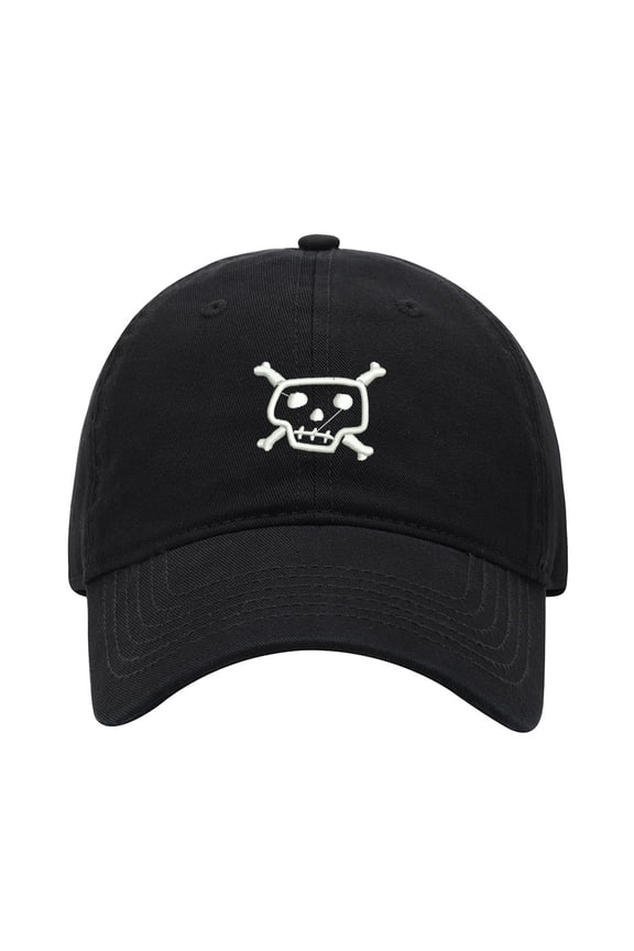 Baseball Cap Embroidered Hat for Skull and Bones Evil Men's Adjustable Cotton Unisex Embroidery Baseball Caps