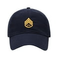 thumbnail image 1 of Baseball Cap Embroidered Hat for Staff Sergeant SSgt Rank Men's Adjustable Cotton Unisex Embroidery Baseball Caps, 1 of 2