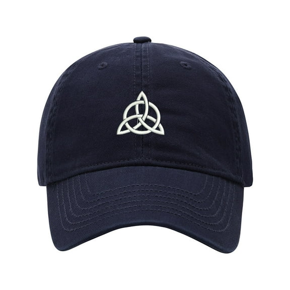 Baseball Cap Embroidered Hat for Trinity Knot Men's Adjustable Cotton Unisex Embroidery Baseball Caps