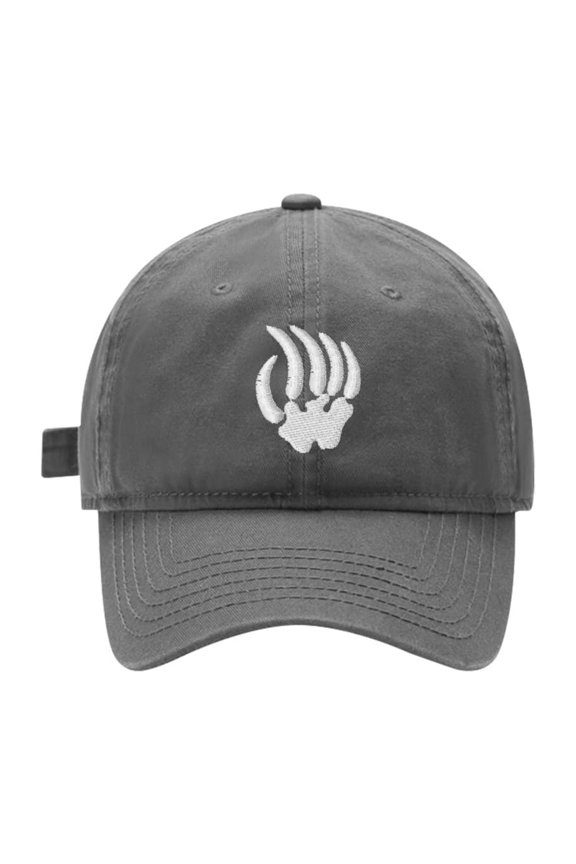 Baseball Cap Embroidered for Bear Paw 11 Cotton Embroidery Baseball Hats