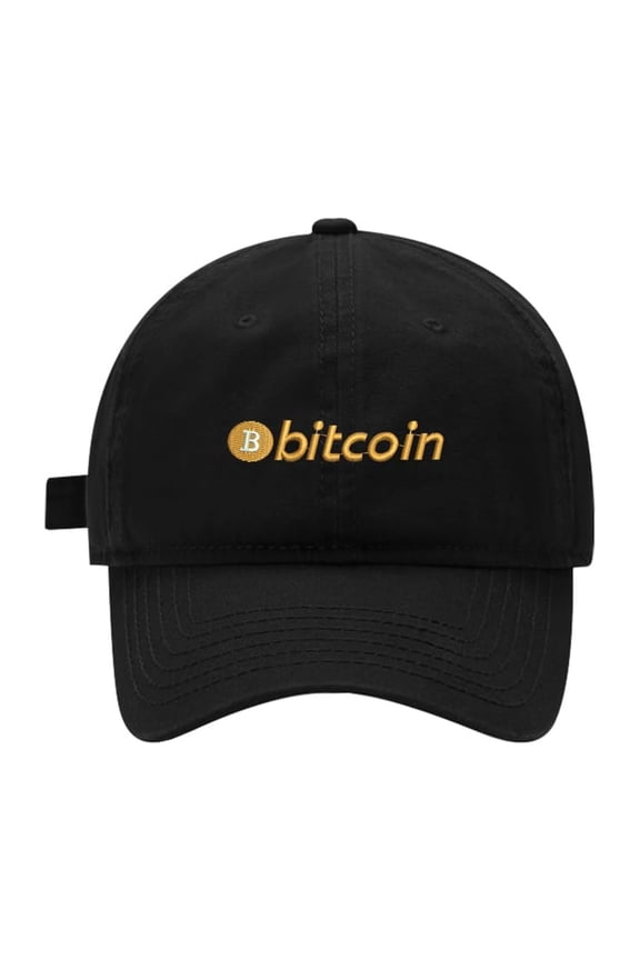 Baseball Cap Embroidered for Bitcoin BTC 1 Cotton Embroidery Baseball Hats