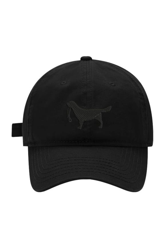 Baseball Cap Embroidered for Black Labrador Lab Dog Cotton Embroidery Baseball Hats