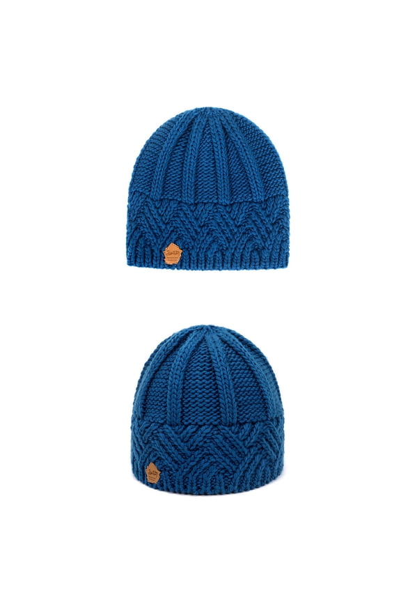 Baseball Cap Fashion Keep Warm Winter Hats Knitted Wool Hemming Hat Hats For Women