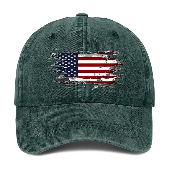 Baseball Cap For Men Women Vintage America Flag Baseball Hat Sun Hat Visor 4th of July Accessories
