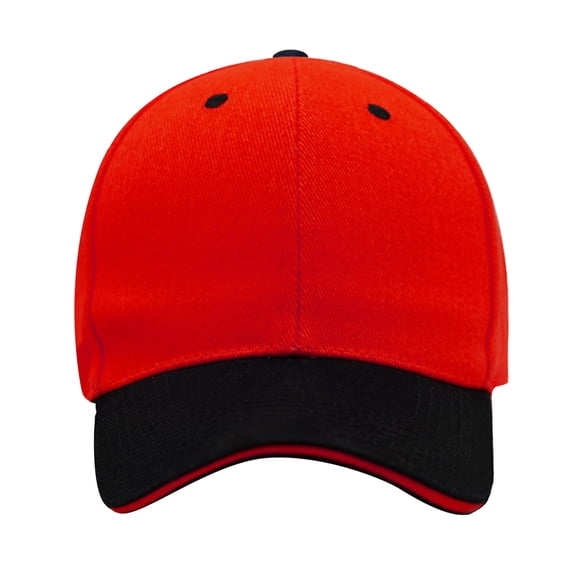 Baseball Cap Golf Dad Hat CQXIDFH Unisex Baseball Cap, Summer Casual Sunscreen Hat, Adjustable Fashion Outdoor Daily Headwear, Hijab Cap (Red, One Size)