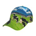 thumbnail image 1 of Baseball Cap, Grazing Cows Mountain View Trucker Hats Women Dad Hat for Workouts - Baseball hat Adjustable Size, 1 of 7