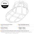 Baseball Cap Hat Washer, PP Plastic Protector Cage with Lock Clasps ...