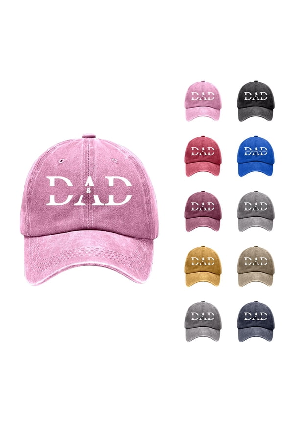 Baseball Cap Hats for Men Fathers Day Hats Custom Dad Hat Custom Hat with Kids Names Custom Baseball Hat for Men From Kids for Dad
